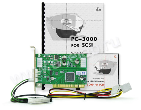 Состав комплекта PC-3000 for SCSI