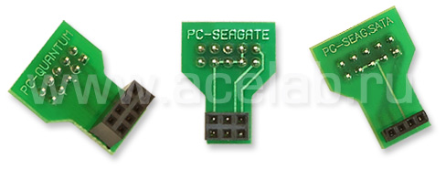 Адаптеры PC-QUANTUM, PC-SEAGATE, PC-SEAG.SATA