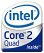 Логотип Intel Core 2 Quad