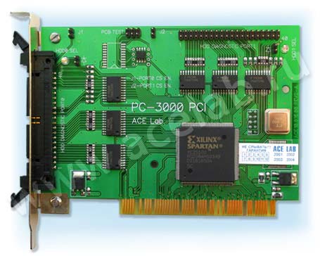 Специализированная двух портовая плата-тестер PC-3000 PCI