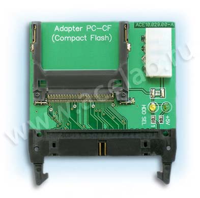 Адаптер PC-CF - предназначен для подключения 1.0" HDD (Compact Flash)